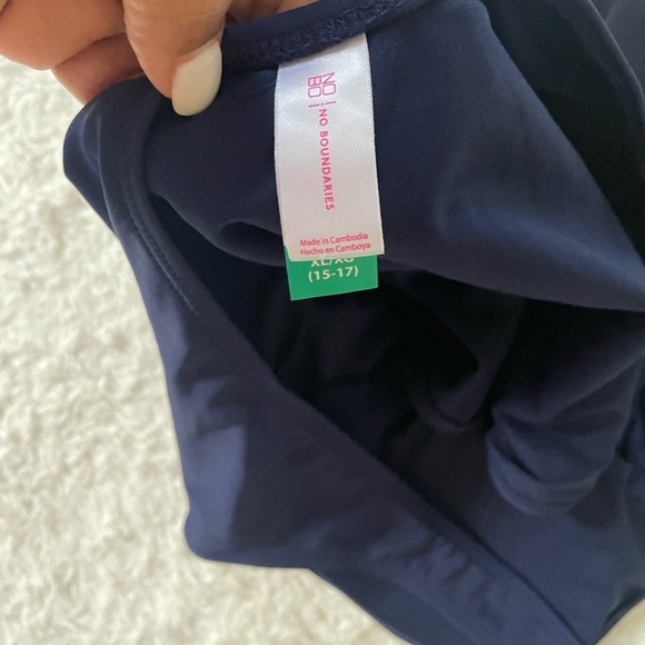 No Boundaries Navy Blue Swimwear - Picture 2 of 8